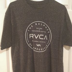RVCA Gray Men's Tee size L